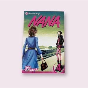 Nana Manga Volume 4 by Ai Yazawa Shojo Beat Manga Anime Third Print 2008 English